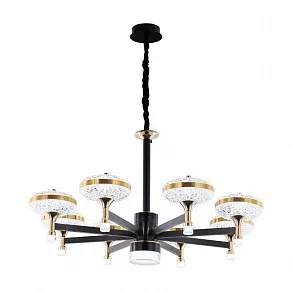 Подвесная люстра Arte Milano Ferrara-72069 273059/8 BK/GD