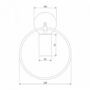 Бра Eurosvet Coin 20094/1