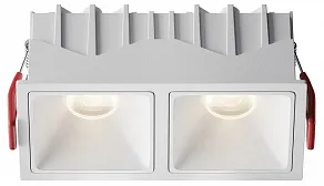 Встраиваемый светильник Maytoni Alfa LED DL043-02-10W4K-SQ-W-1