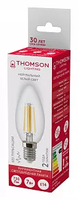 Лампа светодиодная Thomson Filament Candle E14 7Вт 4500K TH-B2068