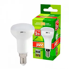 Лампа светодиодная Jazzway  E14 5Вт 3000K PLED-ECO-R50 5w E14 3000K