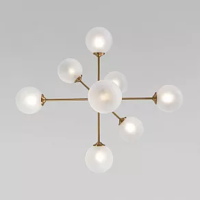 Люстра на штанге Eurosvet Volver 50383 латунь