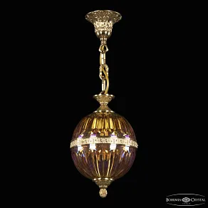 Подвесная люстра Bohemia Ivele Crystal 5680 5680/17 G Shampan/M-1H