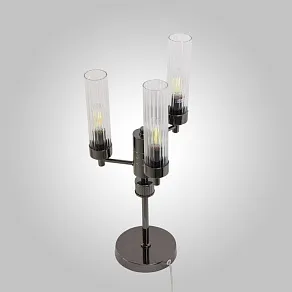 Настольная лампа декоративная AM-Group INDIGO INDIGO TL3 PEARL BLACK