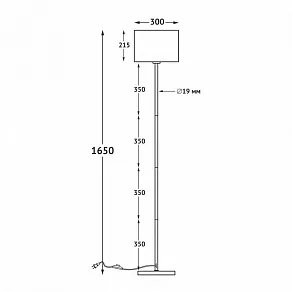 Торшер Uniel UML-T521 UL-00012407