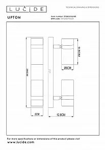 Спот Lucide Upton 57900/02/65