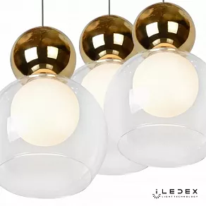 Подвесной светильник iLedex Blossom C4476-3R GL