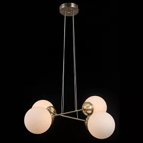 Подвесная люстра Natali Kovaltseva Molecule MOLECULE 81047-4C ANTIQUE BRASS