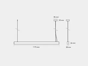 Подвесной светильник Lumker NX 00-00006298