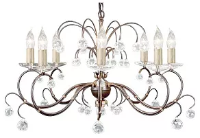 Подвесная люстра Elstead Lighting Lunetta LUN8-BRONZE