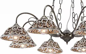 Подвесная люстра Arte Lamp Carved A5387LM-8AB