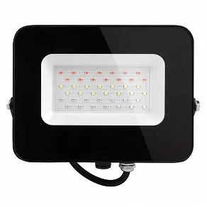 Настенно-потолочный прожектор Jazzway  PFL-30W RGB BL IP65