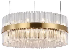 Подвесной светильник Newport 8430 8439+15/S Dark brass
