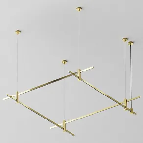 Трек подвесной Maytoni Готовая конструкция TFC-Flar-H04-BS