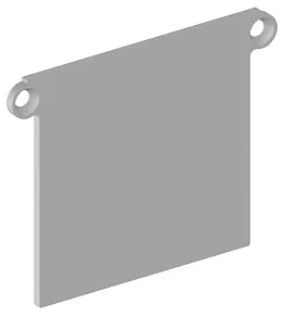 Заглушка для профиля Donel  DNCAP18519Alu