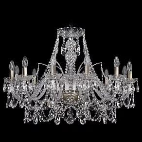 Подвесная люстра Bohemia Ivele Crystal 1411 1411/12/300/Pa