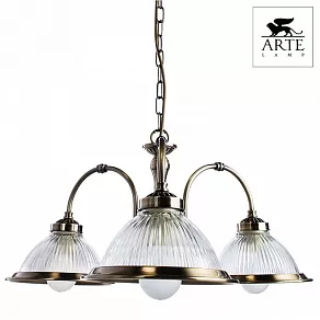 Подвесная люстра Arte Lamp American Diner A9366LM-3AB
