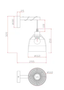 Подвесная люстра Freya Mesh FR5334PL-03B