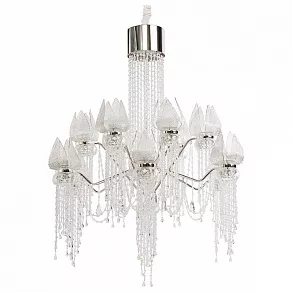 Подвесная люстра Chiaro Лотос в водопаде 625010228