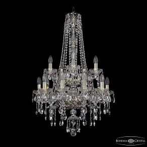 Подвесная люстра Bohemia Ivele Crystal 1415 1415/10+5/200/h-92/2d G