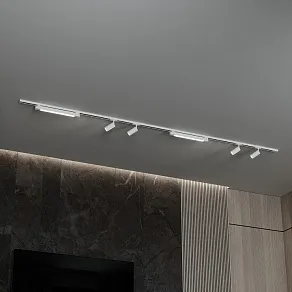 Комплект трековый Hesby Lighting №5 однофазная накладная Skylite HSBL_kompl_S005_NI3W3K