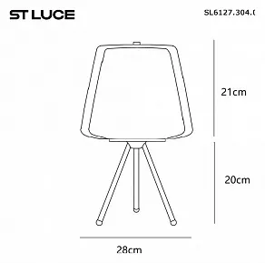 Настольная лампа декоративная ST-Luce Pandora SL6127.304.01