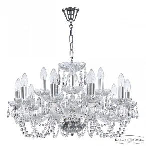 Подвесная люстра Bohemia Ivele Crystal 119 119/10+5/240 Ni