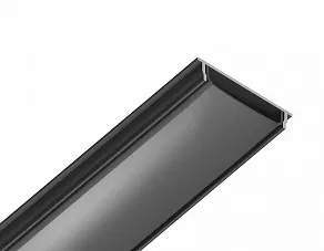 Профиль накладной гибкий Ambrella Light GP GP1600BK/BK