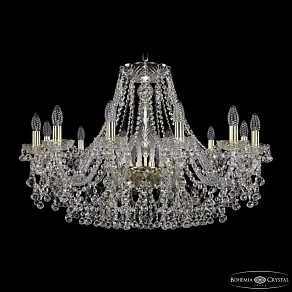 Подвесная люстра Bohemia Ivele Crystal 1409 1409/12/300 G