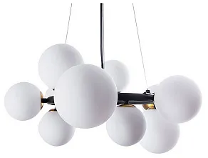 Подвесная люстра Arte Lamp Gemini A2243SP-10BK