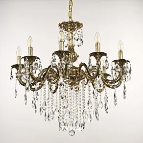 Подвесная люстра Bohemia Ivele Crystal AL7901 AL79101/10/250 B GB