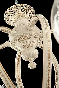 Подвесная люстра Eurosvet 22825 22825/6 белый с золотом