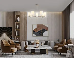 Люстра на штанге Ambrella Light HIGH LIGHT LH72373