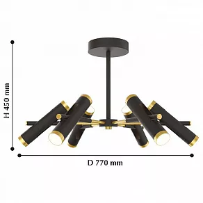 Люстра на штанге Favourite Duplex 2324-12U