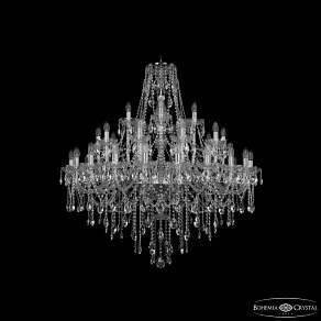 Подвесная люстра Bohemia Ivele Crystal 1415 1415/20+10+5/400 Ni