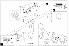 Спот Eglo Orvieto 1 93703