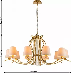 Подвесная люстра Favourite Ketten 2867-10P