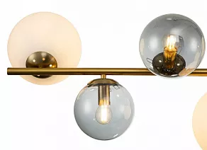 Люстра на штанге Indigo Duetto 11023/7R Bronze