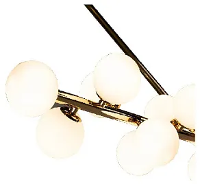 Люстра на штанге AM-Group AM486 AM486 GOLD L1000