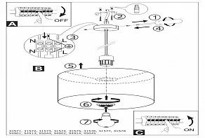 Подвесной светильник Eglo ПРОМО Pasteri 31574