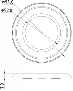 Накладной светильник Deko-Light Flat 565135
