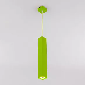 Подвесной светильник Eurosvet Cant 50154/1 LED зеленый 7W