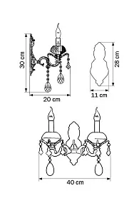 Бра Lightstar Antica 779628