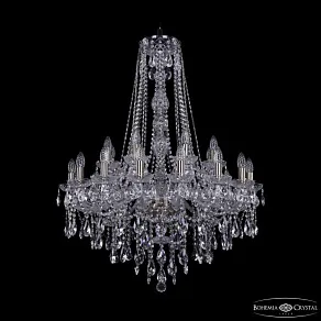 Подвесная люстра Bohemia Ivele Crystal 1415 1415/16+8/300/h-106 Pa