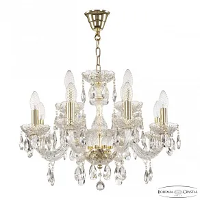 Подвесная люстра Bohemia Ivele Crystal 117 117/8+4/195 G