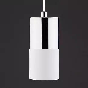 Подвесной светильник Eurosvet Mini Topper 50146/1 хром/белый