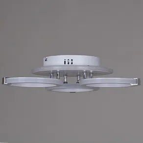 Потолочная люстра Reluce 06319 06319-3.3-03 WH+CR (RGB)