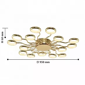 Потолочная люстра Favourite Dominium 2321-15C