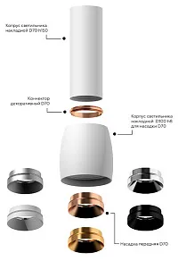 Накладной светильник Ambrella Light C C7442