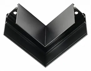 Соединитель угловой L-образный для треков накладных MyFar Technical MT0201-CL-B